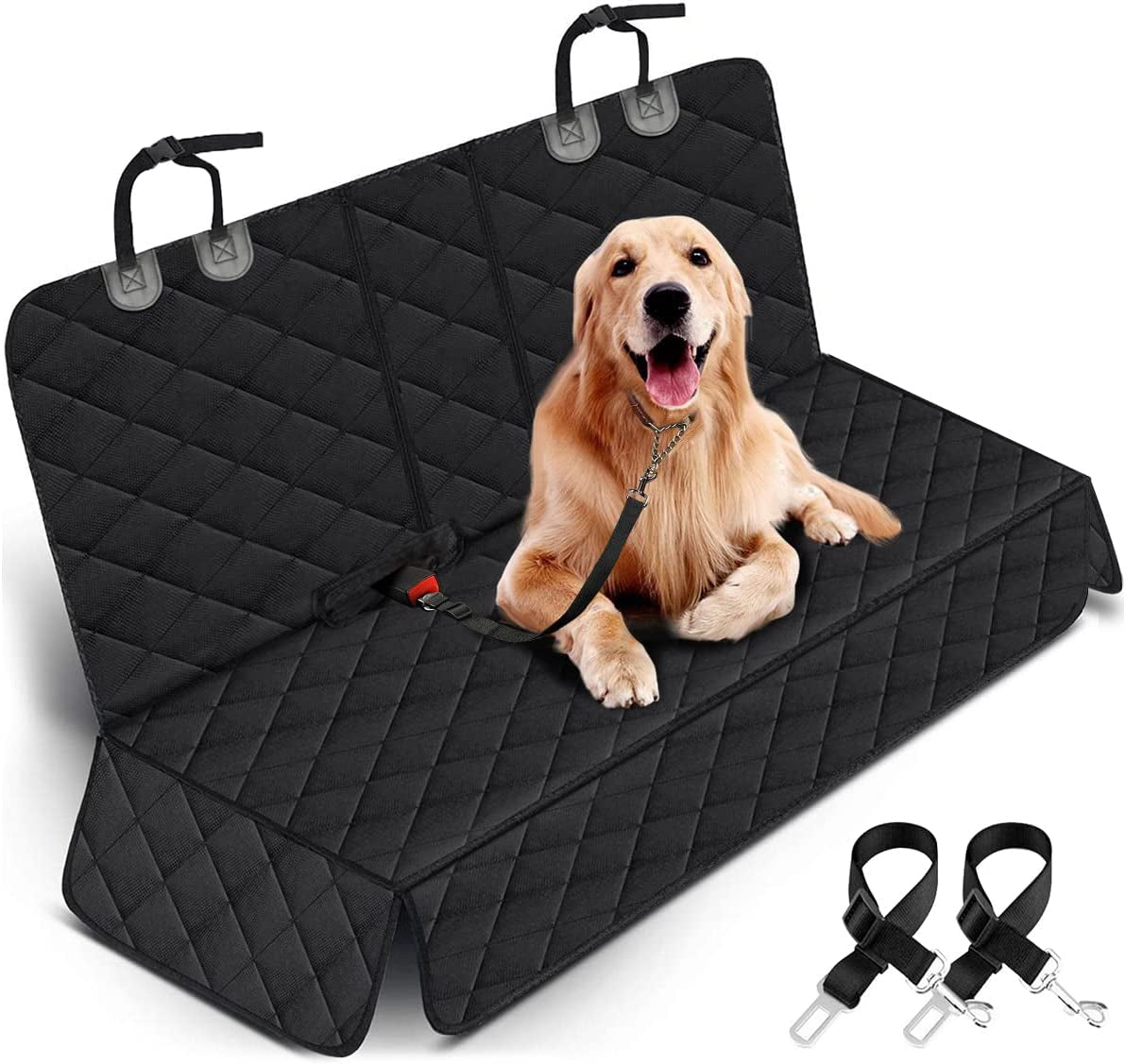 Back Seat Cover For Dog  - Waterproof Fits Most Cars